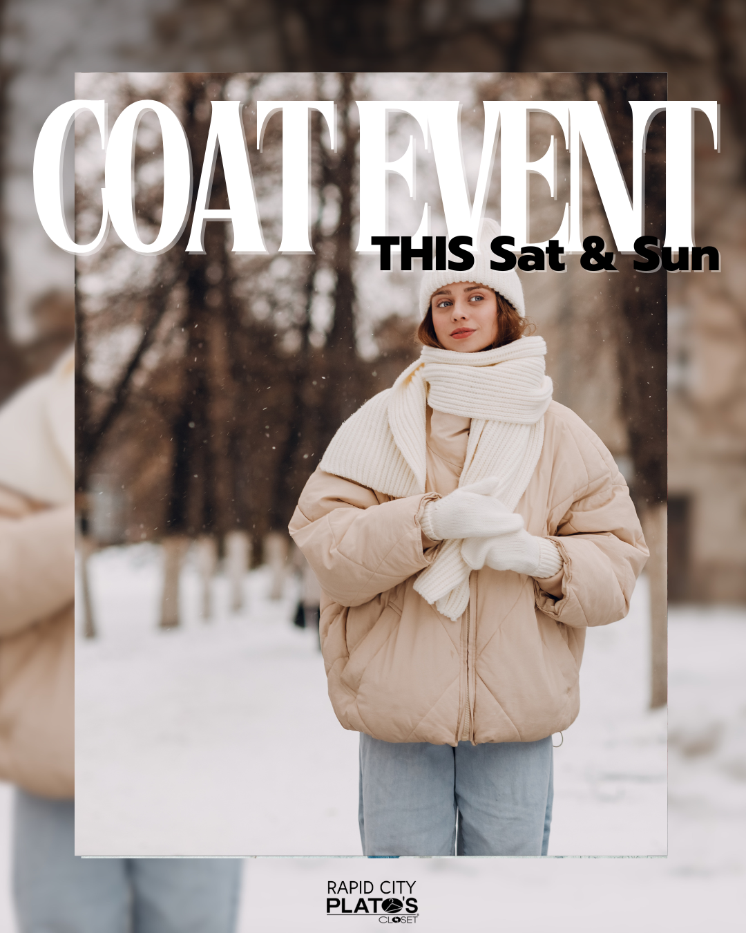 Sidewalk Sale Coat Event This Sat&Sun